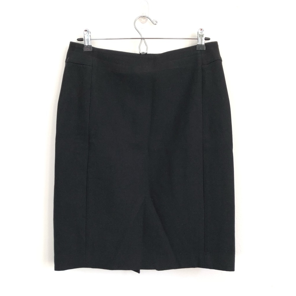 LOFT black ponte pencil skirt